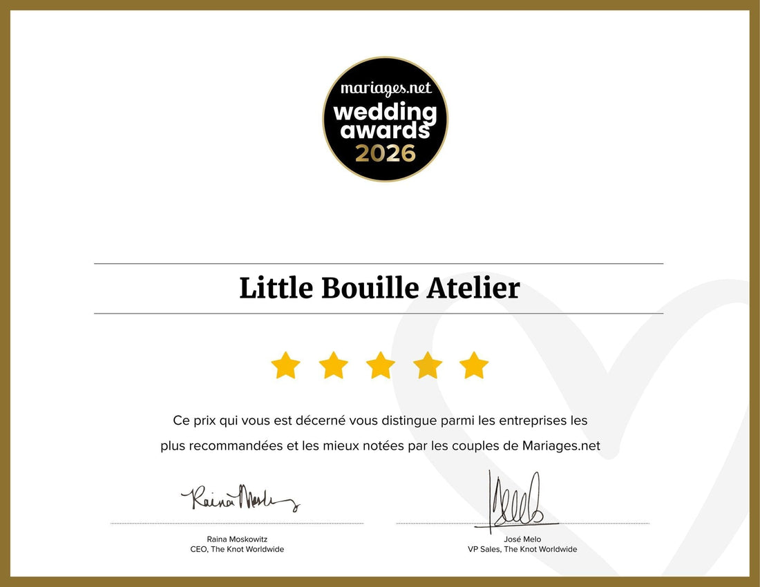 Deux ans. Deux Wedding Awards.