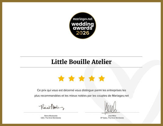Deux ans. Deux Wedding Awards.