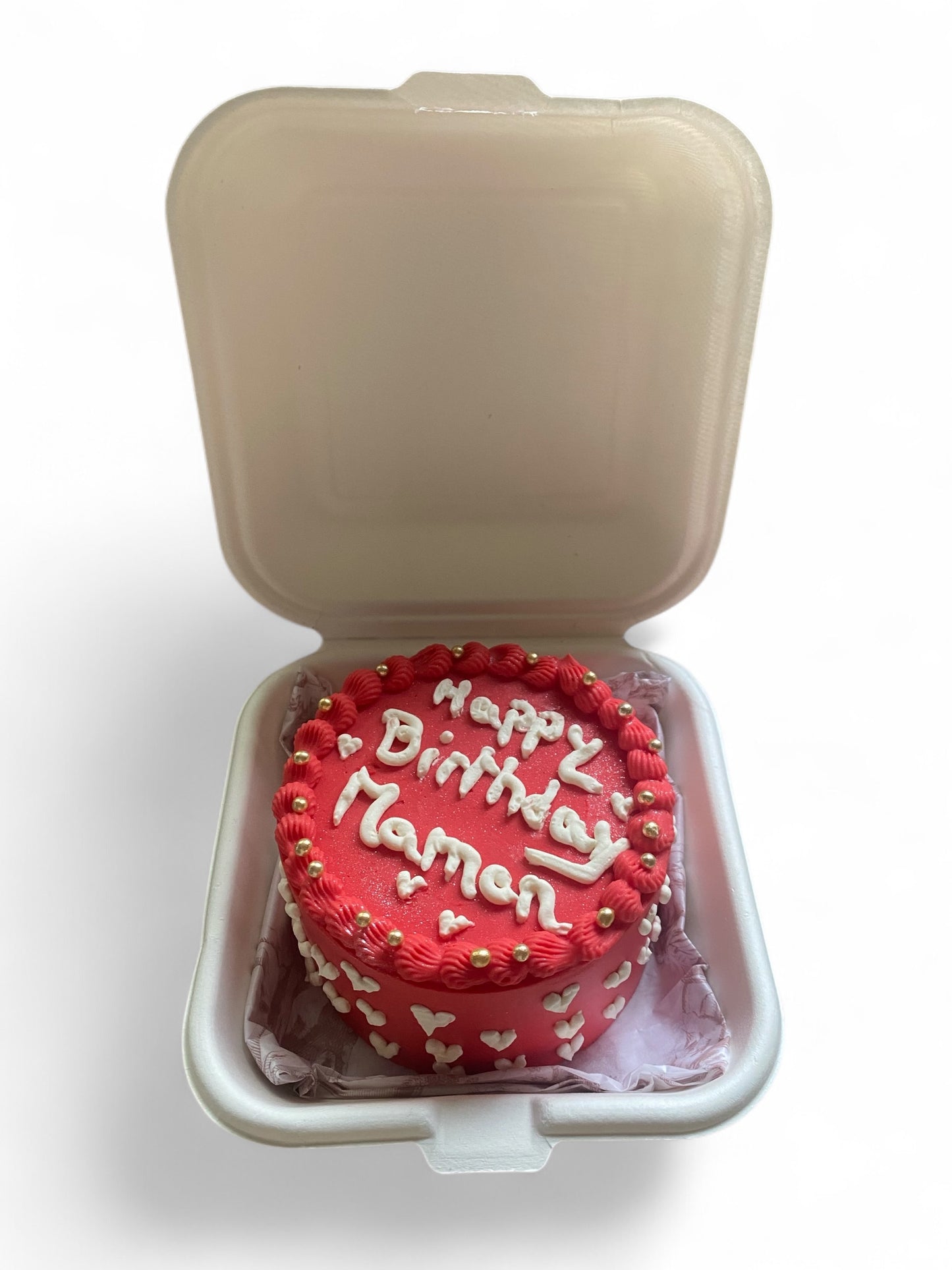 Bento Cake – Gâteau individuel personnalisé
